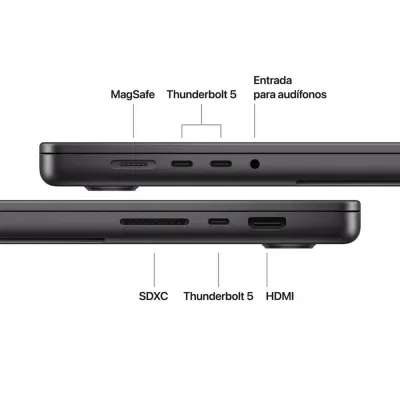 Laptop Apple MacBook Pro 16.2" Liquid Retina XDR (M5 Pro 10c, 16c GPU, 24GB, 1TB, PN MGEA4E/A - imagen 7