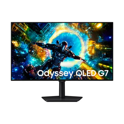 Monitor Gamer Samsung Odyssey OLED G7 32.0" 4K UHD 165Hz / FHD 330Hz | Dual Mode, HDMI 2.1 - LS32HG730SNXZA