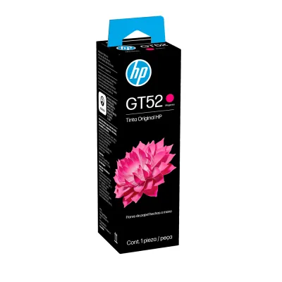 Botellas De Tinta Botella de tinta original HP GT52 magenta de 70 ml (M0H55AL) - imagen 2