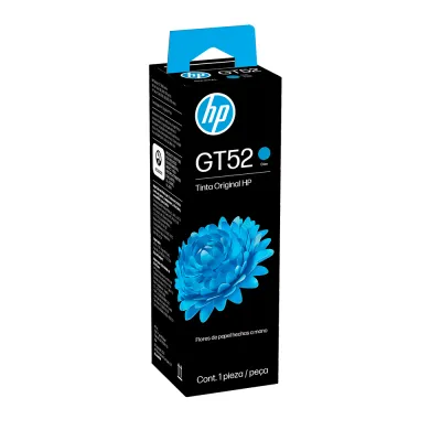 Botellas De Tinta Botella de tinta original HP GT52 cian de 70 ml (M0H54AL) - imagen 2