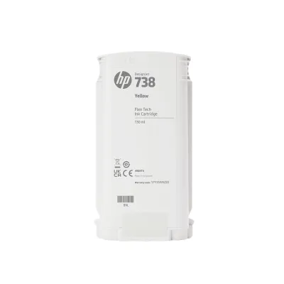 Cartuchos De Tinta Cartucho de tinta HP DesignJet 738 amarillo de 130 ml (498N7A) - imagen 2