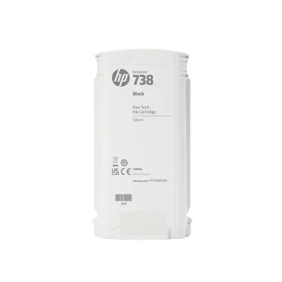 Cartuchos De Tinta Cartucho de tinta HP DesignJet 738 negro de 130 ml (498N4A) - imagen 2