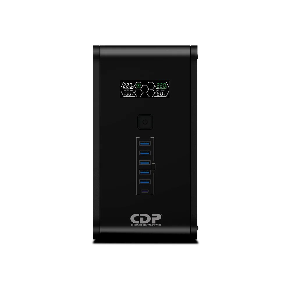 UPS CDP R-SMART1010i UPS Interactivo CDP R-Smart 1010i – 1000VA / 500W, PN R-SMART1010i
