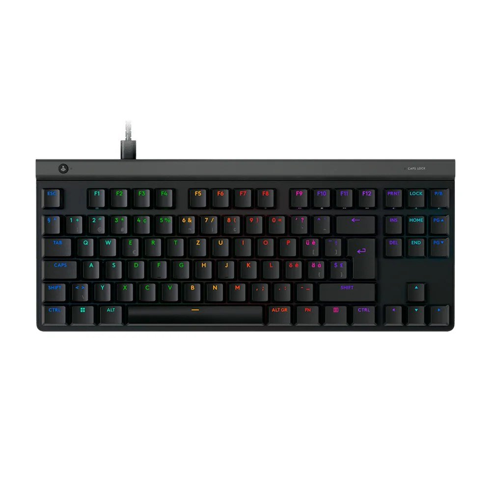 Teclado Logitech 920-012868 Teclado Logitech G515 TKL Wired Lightsync RGB/Keycontrol Negro - 920-012868