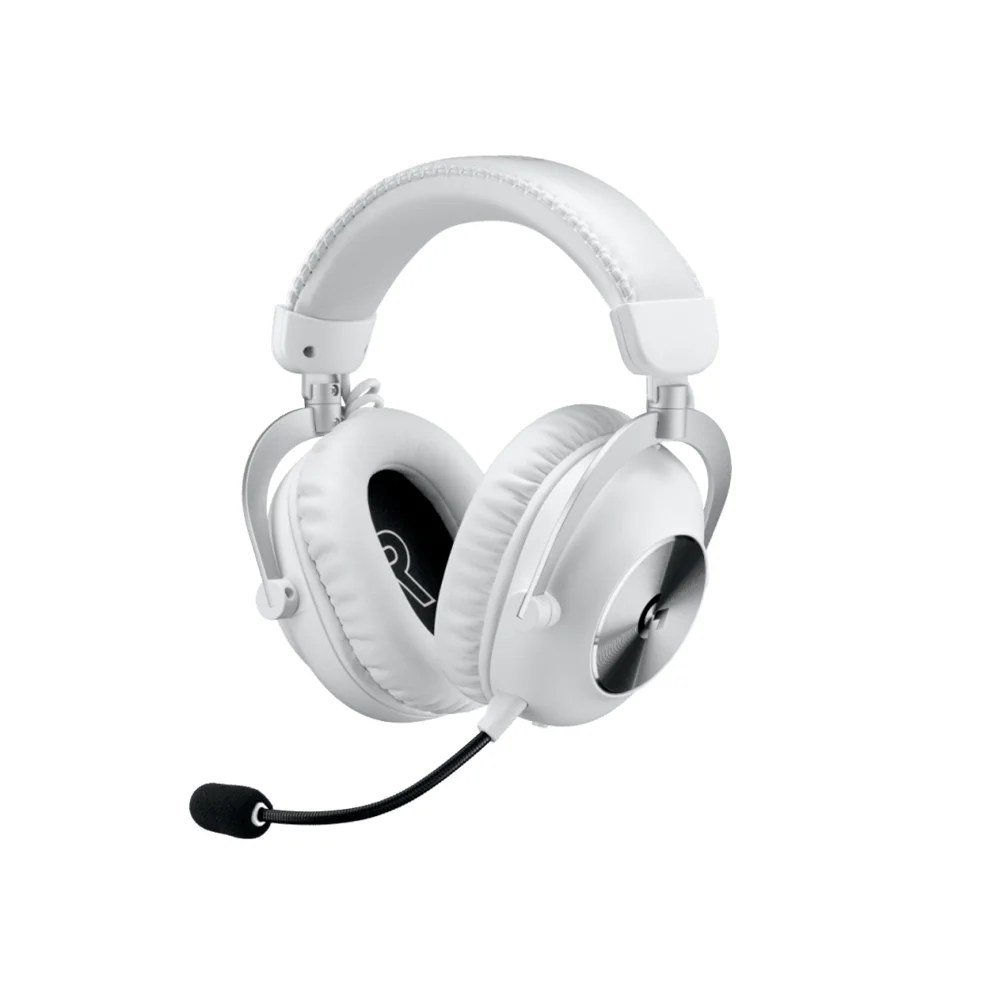 Audífono Logitech 981-001268 Audífono con micrófono Logitech G Pro X 2 Lightspeed wireless / BT / 3.5 mm Whi, PN 981-001268