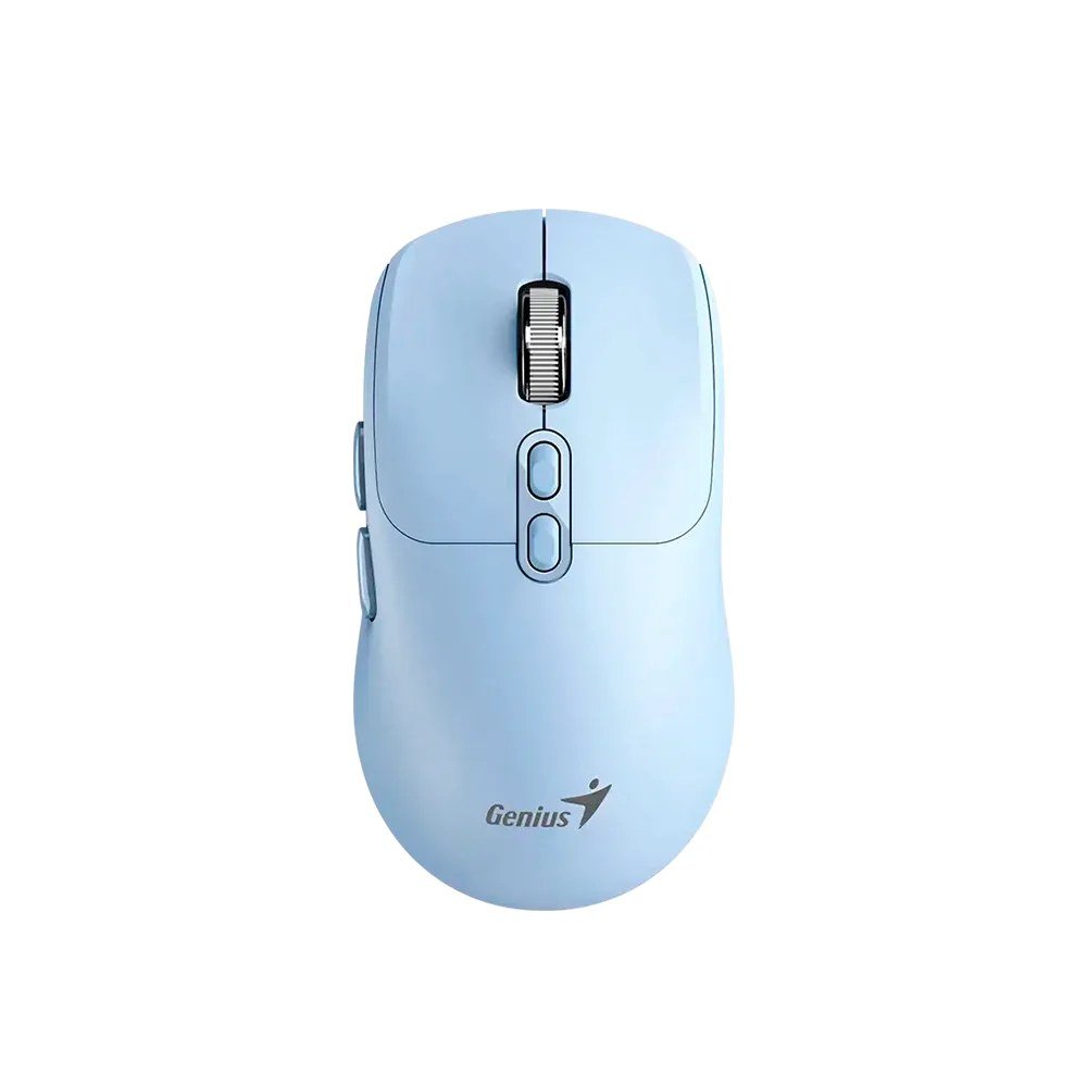 Mouse Genius 31030042402 Mouse Genius NX-8080S BT AI Copilot Dual Wireless/BT Silent 7-BOT Blue - 3103004240, PN 31030042402