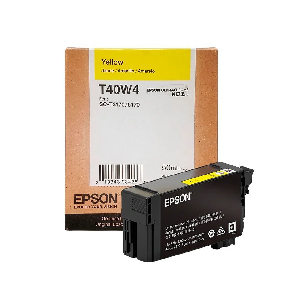 Cartuchos De Tinta Epson T40W420 Epson T40W4 UltraChrome XD2 tinta amarilla 50 ml - T40W420