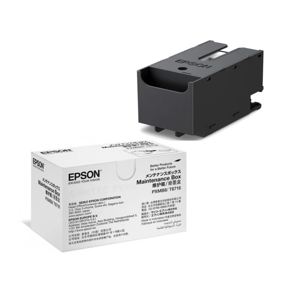 Caja De Mantenimiento Epson T671600 Caja De Mantenimiento Epson T6716 caja de mantenimiento de tinta para WorkForce Pro - T671600