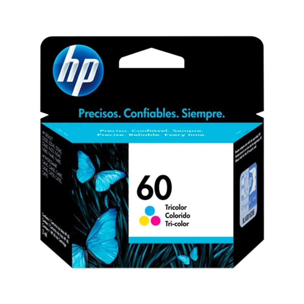 Cartuchos De Tinta HP CC643WL Cartuchos De Tinta Cartucho de Tinta HP 60 Tricolor 4ml, PN CC643WL