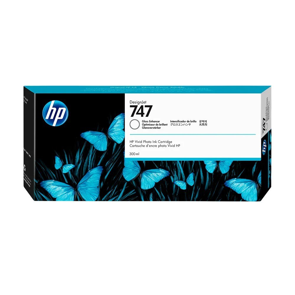 Cartuchos De Tinta HP P2V87A Cartuchos De Tinta Cartucho HP 747 Mejorador de Brillo 300ml, PN P2V87A