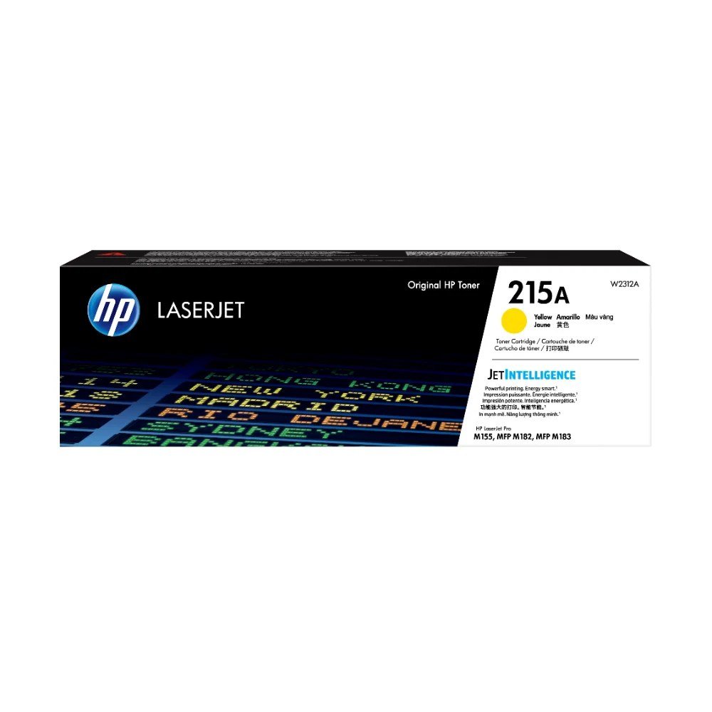 Tóner HP W2312A Tóner 215A Amarillo Original W2312A para HP LaserJet