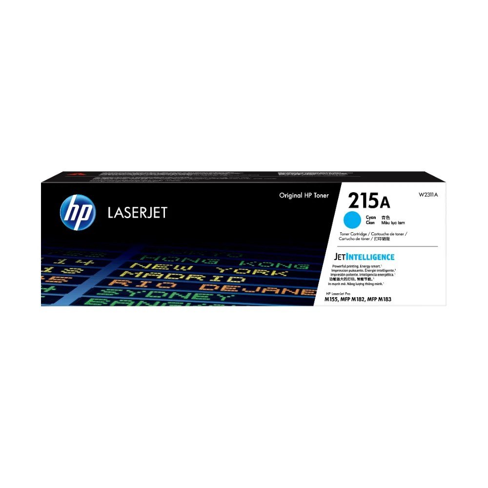 Tóner HP W2311A Tóner 215A Cian Original W2311A para HP LaserJet
