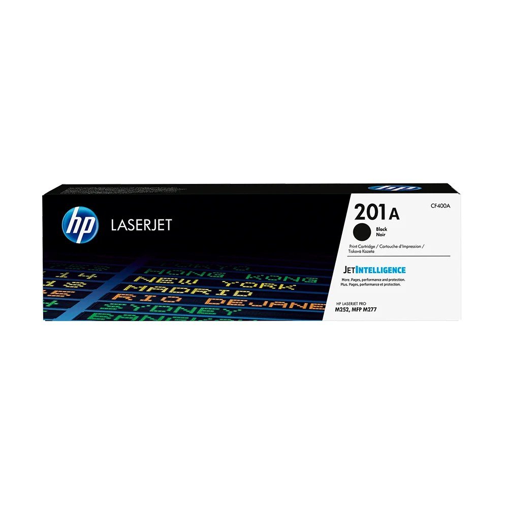 Tóner HP CF400A Tóner 201A Negro Original CF400A para HP LaserJet