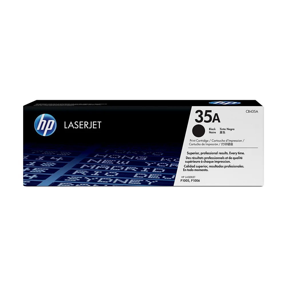 Tóner HP CB435A Tóner 35A Negro Original CB435A para HP LaserJet