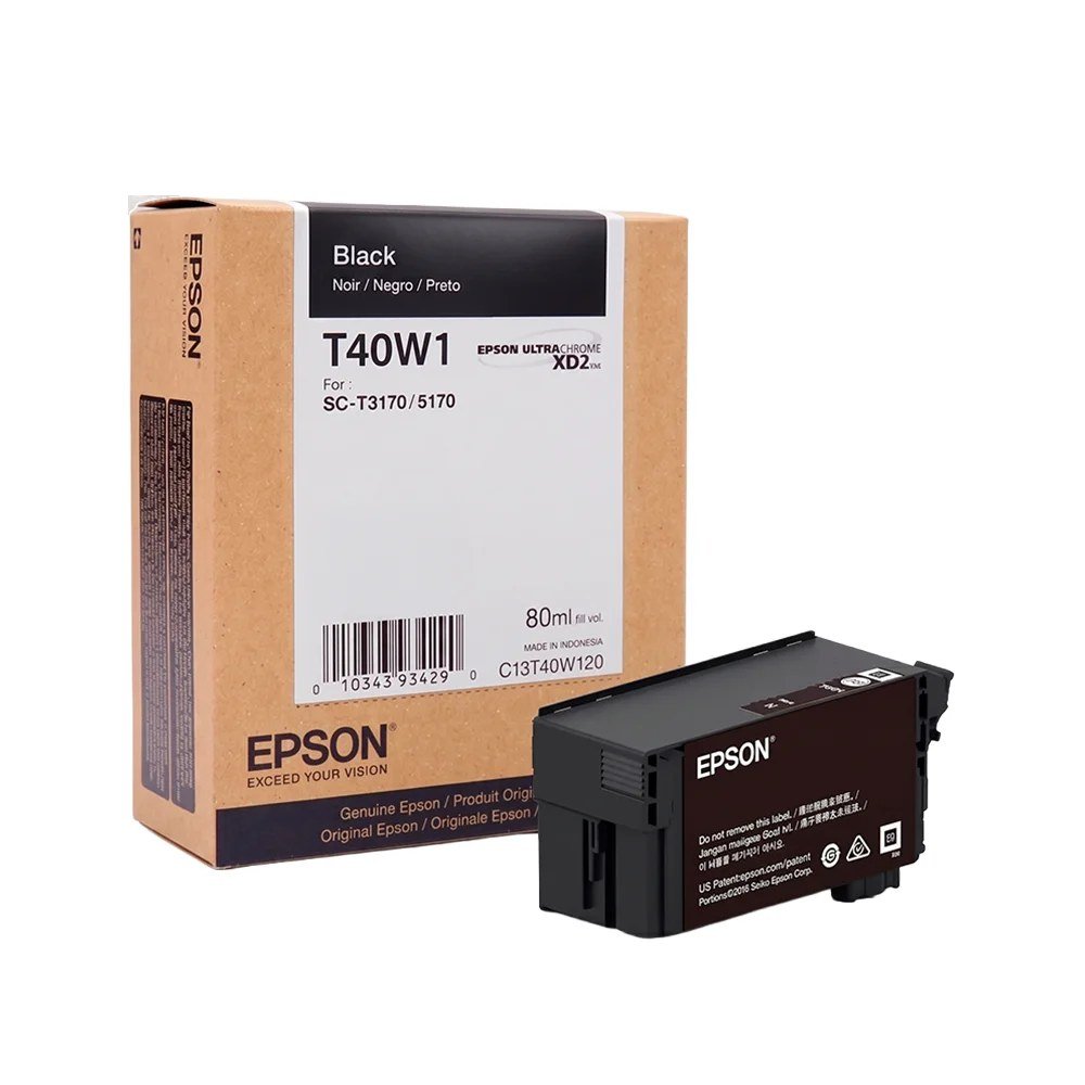 Cartuchos De Tinta Epson T40W120 Cartucho de tinta Epson T40W Negro SureColor T3170 (T40W120)