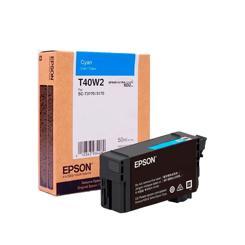 Cartuchos De Tinta Epson T40W220 Cartucho de tinta Epson T40W Cian SureColor T3170 (T40W220)
