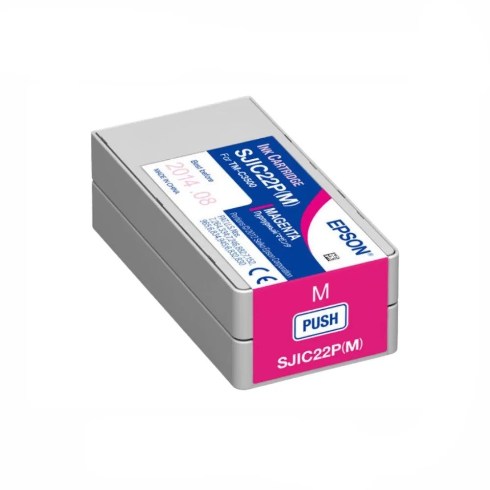 Cartuchos De Tinta Epson C33S020582 Cartuchos De Tinta Cartucho de tinta Epson Magenta TM-C3500 (C33S020582)
