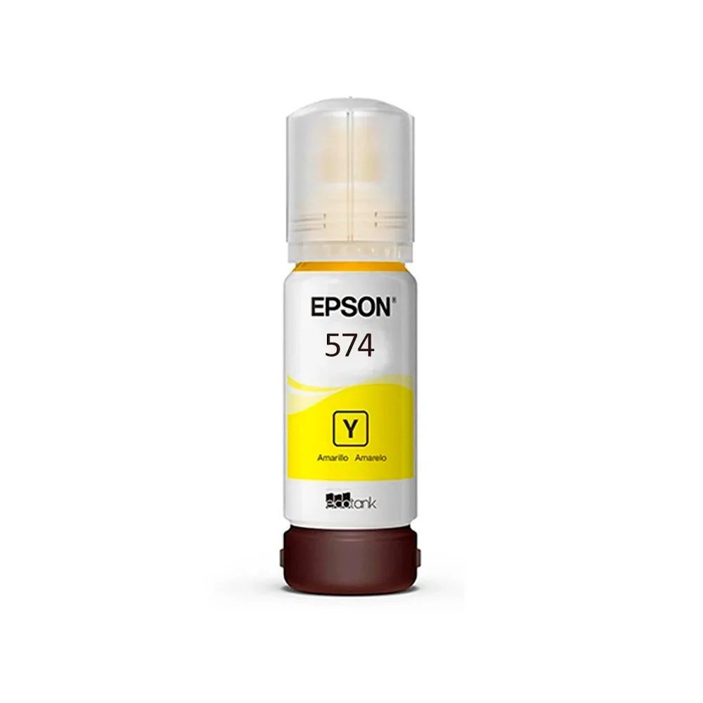 Botellas De Tinta Epson T574420-AL Botellas De Tinta Botella de tinta Epson T574 Amarillo EcoTank L8050 (T574420-AL)