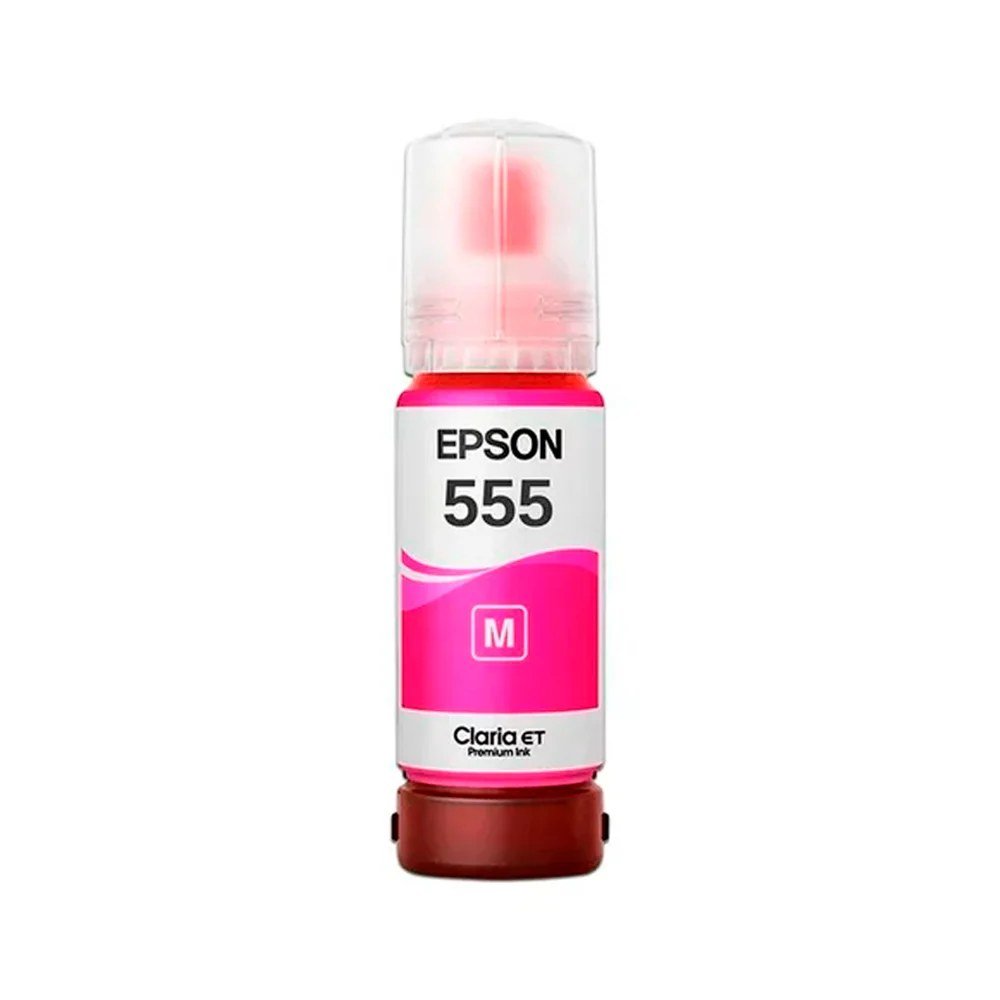 Botellas De Tinta Epson T555320-AL Botellas De Tinta Botella de tinta Epson T555 Magenta EcoTank L8160 (T555320-AL)
